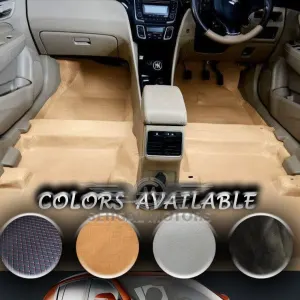 Toyota Fortuner Floor Matting Beige Model 2017-2021