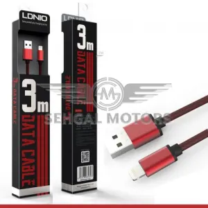 LDINO Mobile Data Cable Type iPhone 3M Length LS30 Red Box
