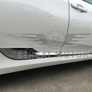 Honda Civic Door Molding Full Chrome Model 2017-2021