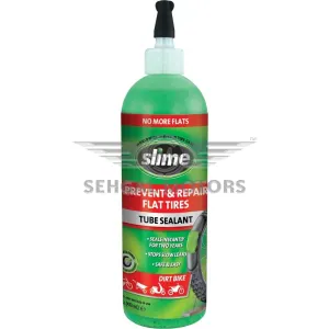 Slime Tube Sealant  ( Prevent & Repair Flat Tyres ) - Dirt Bike 437ml
