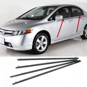 Honda Civic Weather strip Complete Set Model 2006-2012