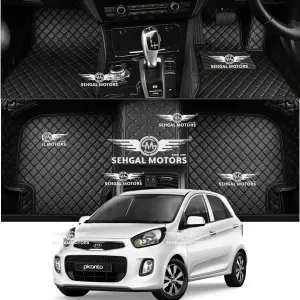 Toyota Hilux Revo 5D Floor Mats Beige 3pcs Model 2018 - 2021