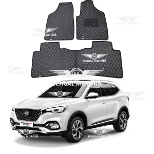 MG HS Rubber Floor Mat Black 3pcs Model 2020-2021