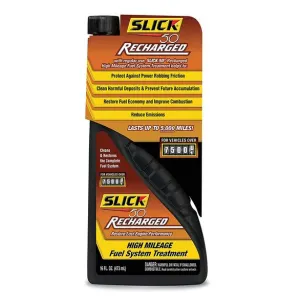SLICK 50 RECHARGE HIGH MILEAGE FUEL SYSTEM