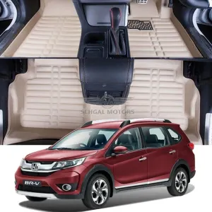 Honda BRV 5D Floor Mat Beige Model 2017-2019 (4ps)