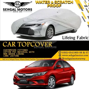 Honda City Top Cover Lifeing Fabric Model 2021-2022