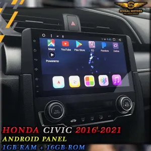 Honda Civic Android LCD Panel (1+16GB) Model 2017-2021