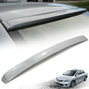 Toyota corolla Roof Spoiler Painted Black Model 2009-2013