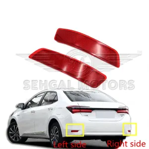 Toyota Corolla back Bumper Brake Reflector Model 2014-2017
