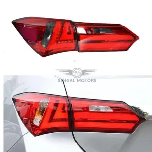 Toyota Corolla Back Light Lava Style V2 R/S Model 2016