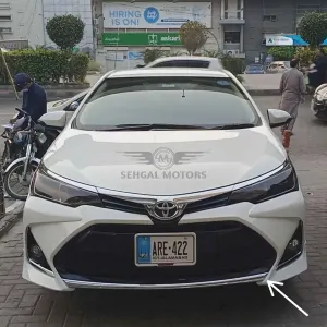 Toyota Corolla X Front Bumper Chrome Model 2020-2021