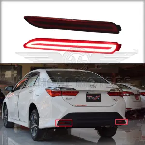Toyota Corolla X Back Bumper Break Light Design A Model 2017-2021