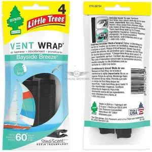 Little Tree AC Vent Wrap Perfume Bayside Breeze CTK-52734