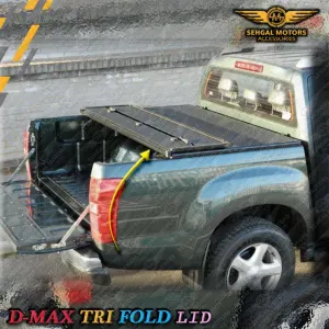 Isuzu DMax Tri Folding Soft Lid - Model 2018-2021