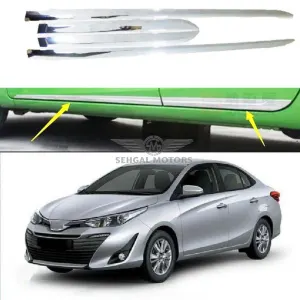 Toyota Yaris Door Molding Chrome Model 2020-2021