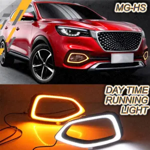 MG HS Fog Light Cover DRL with LED - Model 2021