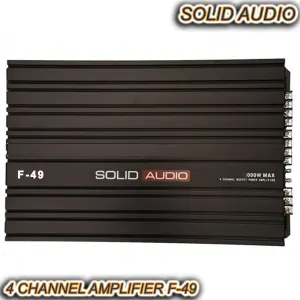 Solid Audio Amp 4 Channel Mod F49