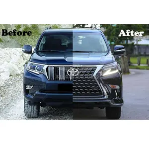 Toyota Prado FJ150 Back Bumper (Unpainted) model 2009-2021