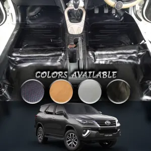 Toyota Fortuner Floor Matting Black Model 2017-2021