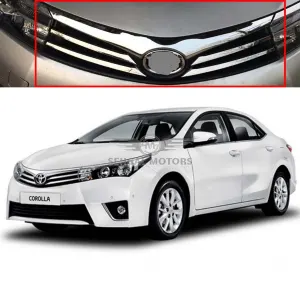 Toyota Corolla Lower Grille  Trims Chrome Taiwan- 4pcs
