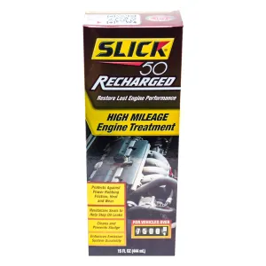 SLICK 50 RECHARGE HIGH MILEAGE ENGINE TREATMENT