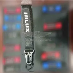 Hilux Ribbon Key Chain - Black