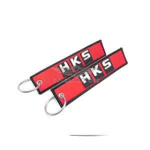 HKS Power Key Chain Black & Red