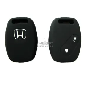 Honda City / Honda Civic Reborn / Honda CL9 PVC Silicone Protection Key Cover (Black)