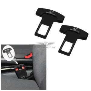 Honda Mini Plastic Seat Belt Clip Black