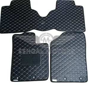 Haval Jolion 7D Eco Floor Mat Black With Beige Stitch Model 2020-2021