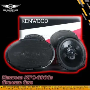 Kenwood 6x9 inch Speaker Pair Model 6986