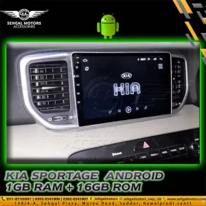 Kia Sportage Android LCD Panel O.Tech 1+16 Model 2020-2021
