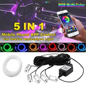 Car interior Atmosphere Light Mobile Control