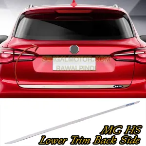 MG HS Trunk Lower Trim Chrome Garnish - Model 2020-2021