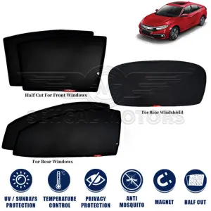 Honda Civic Sunshade Foldable Model 2016-2021