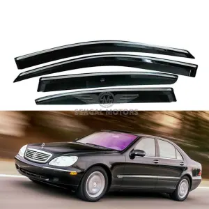 Mercedes Benz S Class W220 Air Press Chrome Model 1999-2006