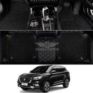 MG HS 9D Floor Mat Back With Black Grass Model 2021