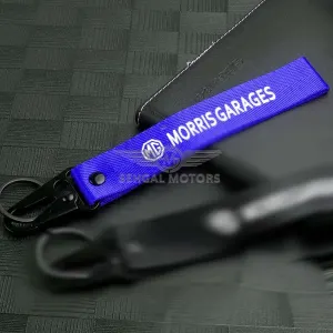 MG Ribbon Key Chain - Blue