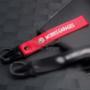 MG Ribbon Key Chain - Red