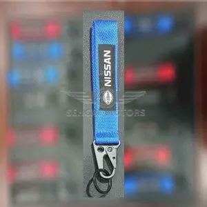 Nissan Ribbon Key Chain (Low)- Blue