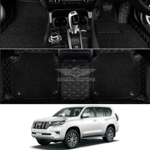 BAIC BJ40 7D Eco Floor Mat Black With Black Stitch Model 2022