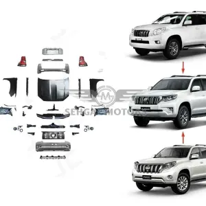 Toyota Prado FJ150 GBT Complete Conversion Without Head & Back Light And Grill Model 2009-2018