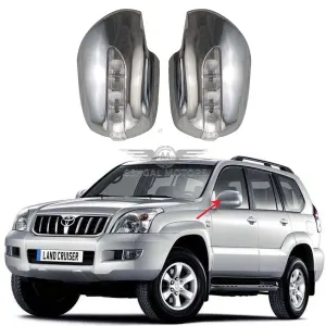 Toyota Prado FJ120 Side Mirror Cover LED Light Model: 2002-2009
