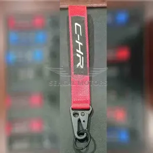 Toyota CH-R Ribbon Key Chain - Red