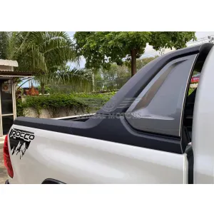 Toyota Hilux Revo Roll Bar Fiber Rocco Style Gray & Black Model 2017-2021