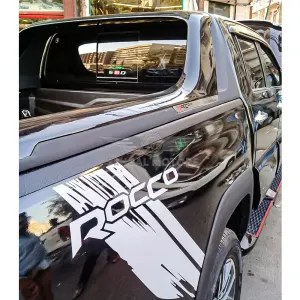 Toyota Hilux Revo Roll Bar Black (Auto Stark) Model 2017-2021