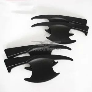 Toyota Hiux Revo/Rocco Inner Door Handle Cover Black Pair Model 2017-2021