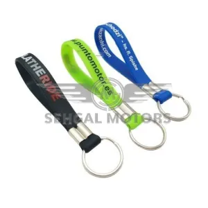 Silicone Wristband Car Keychain