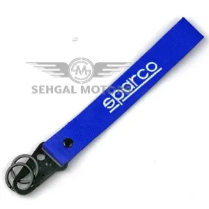 Sparco Ribbon Key Chain - Blue