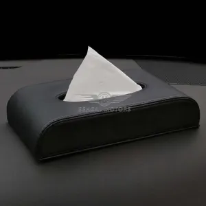 TISSUE BOX Slim Black Without Logo 5CM